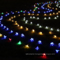 Solar Peach Blossom LED Light String Decoration